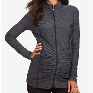 Motherhood Maternity XS Gray Zip Up Jacket